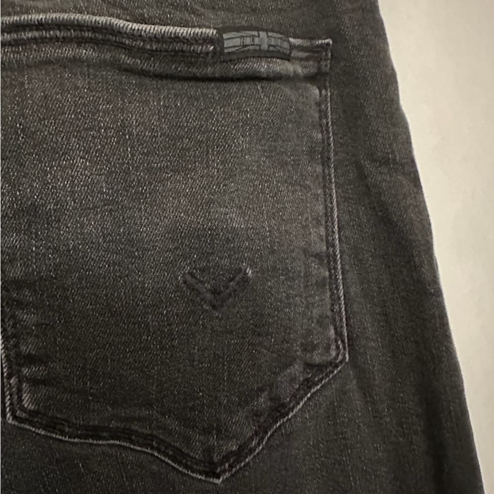 Hudson Natalie Midrise Super Skinny Ankle Jeans Denim Size 28 Minimalist Neutral - Thumbnail 7
