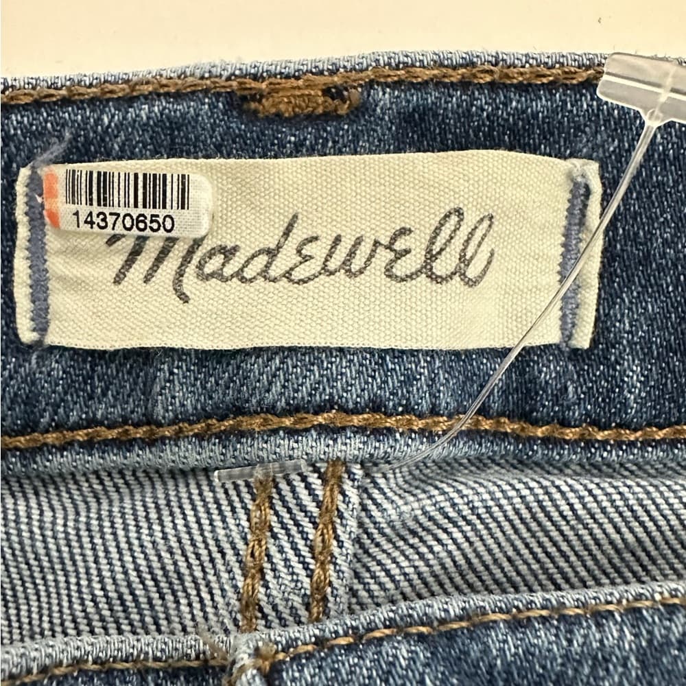 Madewell 10” High Rise Skinny Jeans Size 27 Classic Blue Wash - Thumbnail 2