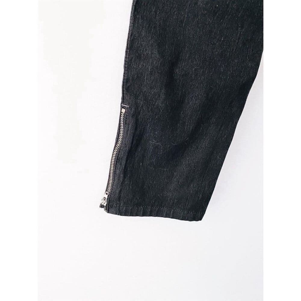 NWT Forever 21 Dark Wash Denim Jeans Skinny Fit Size 29 Y2K Stretch Zip Fly - Thumbnail 2
