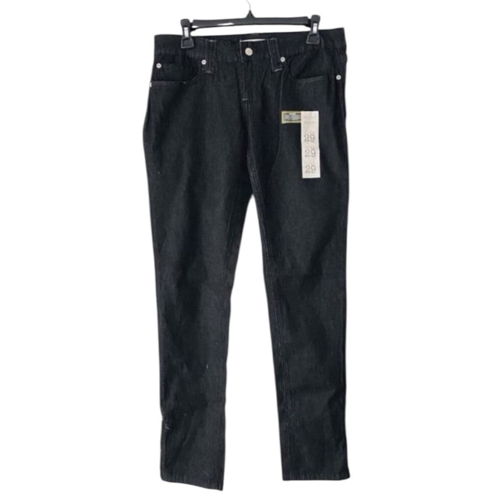 NWT Forever 21 Dark Wash Denim Jeans Skinny Fit Size 29 Y2K Stretch Zip Fly - Thumbnail 16