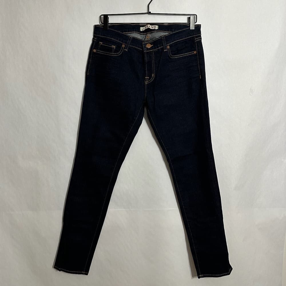 J Brand Skinny Leg Jeans Dark Wash Women’s Size 31 Classic Stretch Denim