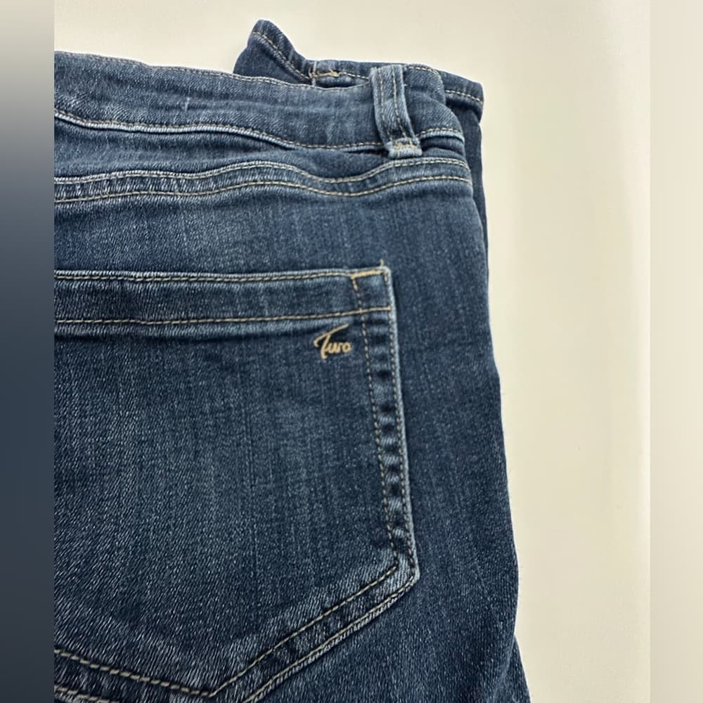 Two by Vince Camuto Blue Wash Skinny Jeans Size 30 / 10 (See Measurements) - Thumbnail 14