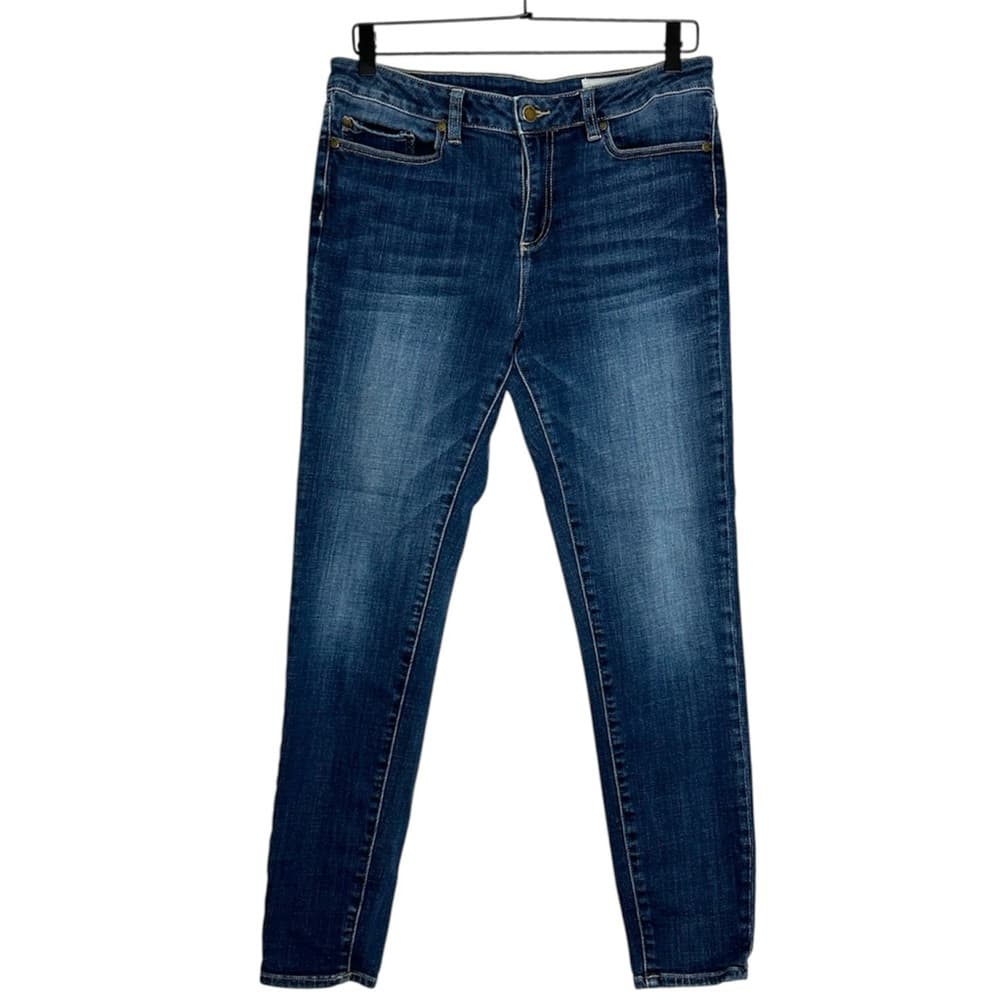 Two by Vince Camuto Blue Wash Skinny Jeans Size 30 / 10 (See Measurements) - Thumbnail 16
