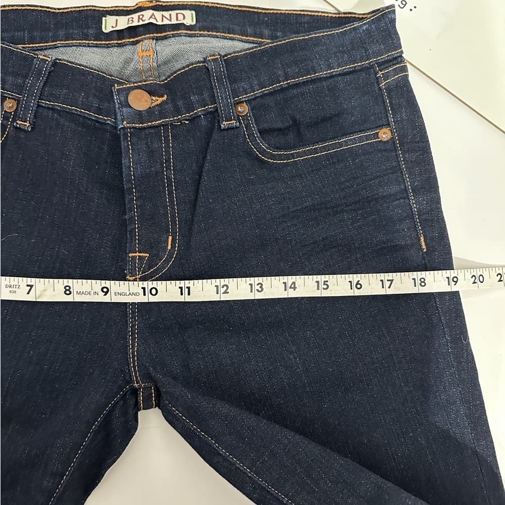 J Brand Skinny Leg Jeans Dark Wash Women’s Size 31 Classic Stretch Denim - Thumbnail 11