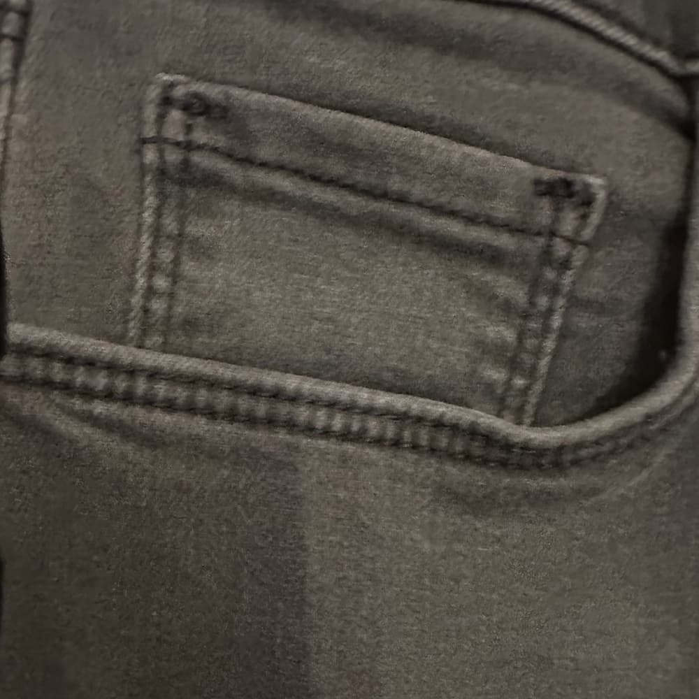 L'AGENCE Margot Skinny Dark "Black" Jean Ripped Style (Size 27) Distressed Chic - Thumbnail 7