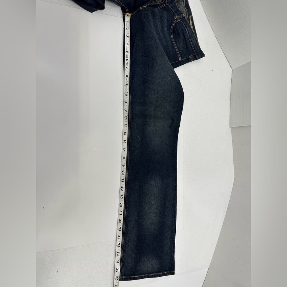 Chip & Pepper Stella Boot Cut Denim Jeans Dark Blue Wash Y2K Vintage Size 33 - Thumbnail 14