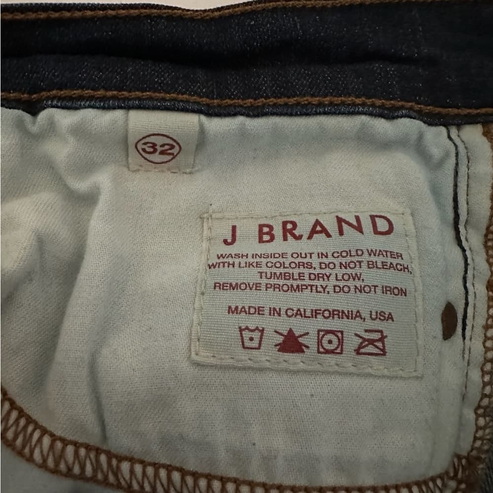 J Brand Dark Wash Bootcut Jeans Low Rise Women’s Size 32 Minimalist Classic - Thumbnail 6