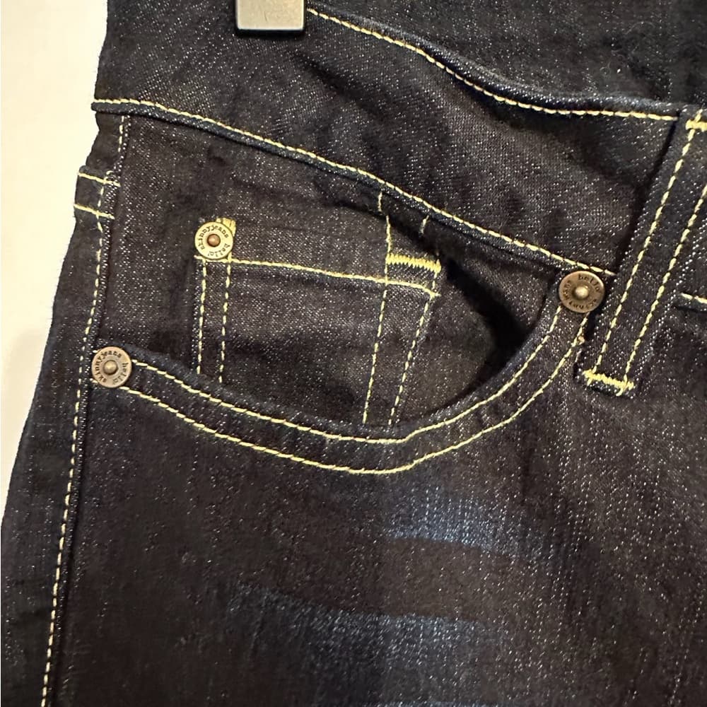 Hello! Skinny Jeans Dark Wash Denim Pants Size 30 Made in Los Angeles - Thumbnail 5