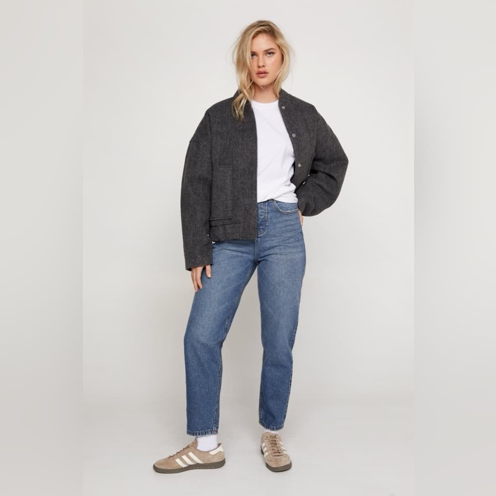 Nasty Gal Collection Denim Mom Jeans Size 4 - Thumbnail 9