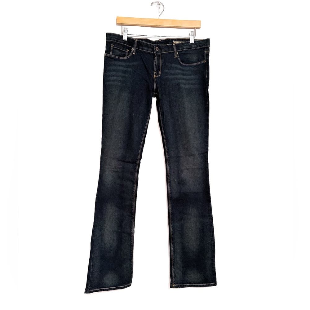 Chip & Pepper Stella Boot Cut Denim Jeans Dark Blue Wash Y2K Vintage Size 33 - Thumbnail 3