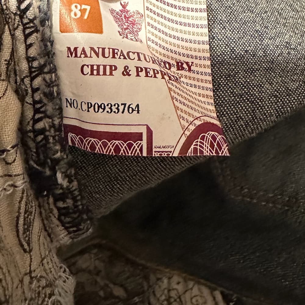 Chip & Pepper Stella Boot Cut Denim Jeans Dark Blue Wash Y2K Vintage Size 33 - Thumbnail 10