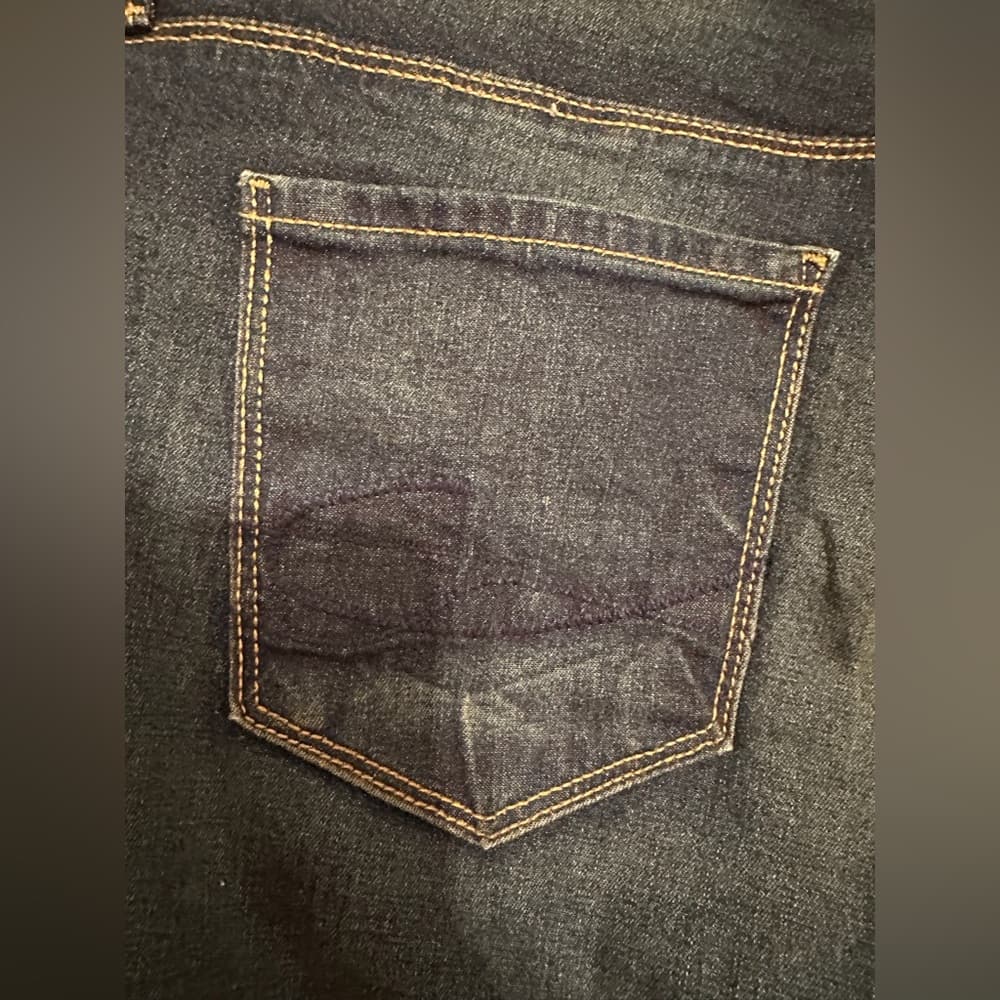 Chip & Pepper Stella Boot Cut Denim Jeans Dark Blue Wash Y2K Vintage Size 33 - Thumbnail 7