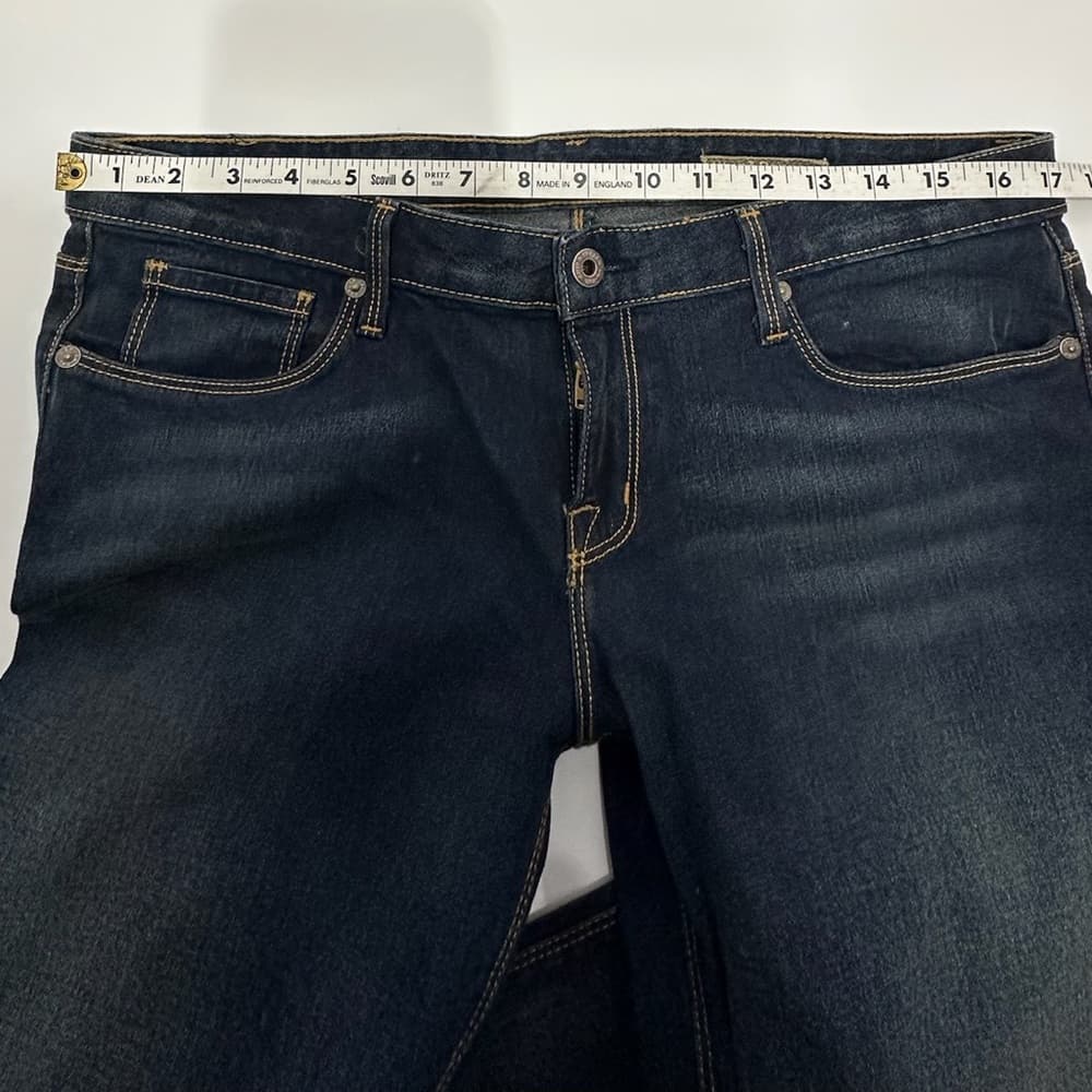 Chip & Pepper Stella Boot Cut Denim Jeans Dark Blue Wash Y2K Vintage Size 33 - Thumbnail 15