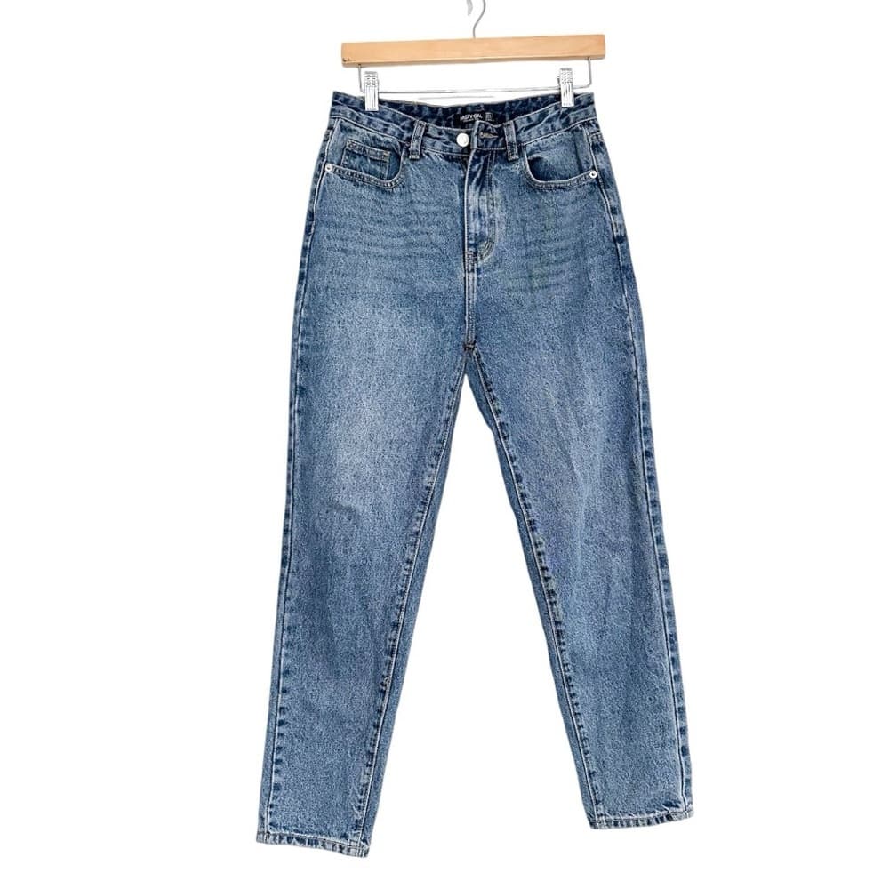 Nasty Gal Collection Denim Mom Jeans Size 4 - Thumbnail 14