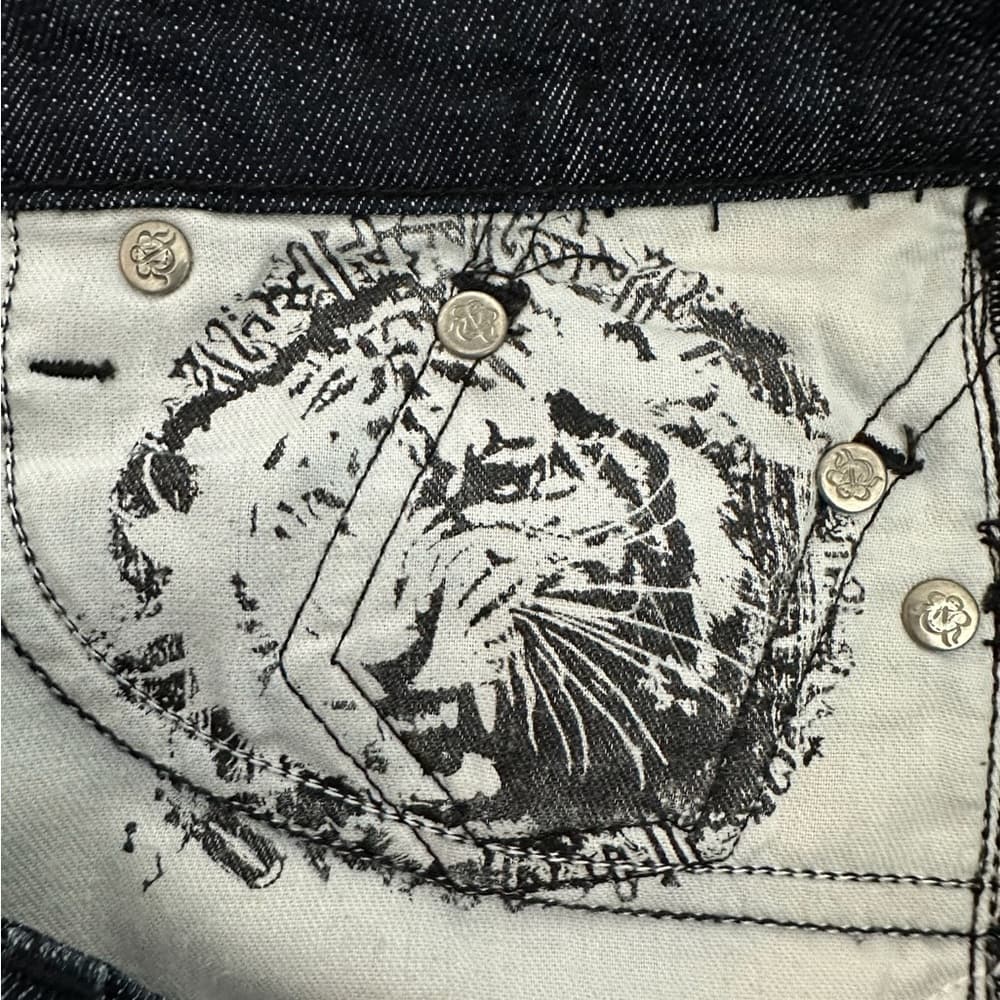Rock & Republic Original Dark Wash Cosbie Straight Leg Jeans Size 32 Y2K - Thumbnail 14