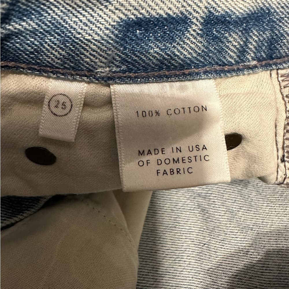 GRLFRND Revolve Karolina High Rise Denim E Street Distressed Skinny Jeans Sz 25 - Thumbnail 15