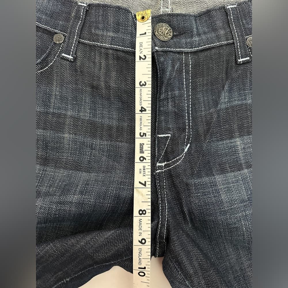 Rock & Republic Original Kasandra Rhinestone Logo Bootcut Jeans Size 31 Y2K - Thumbnail 5