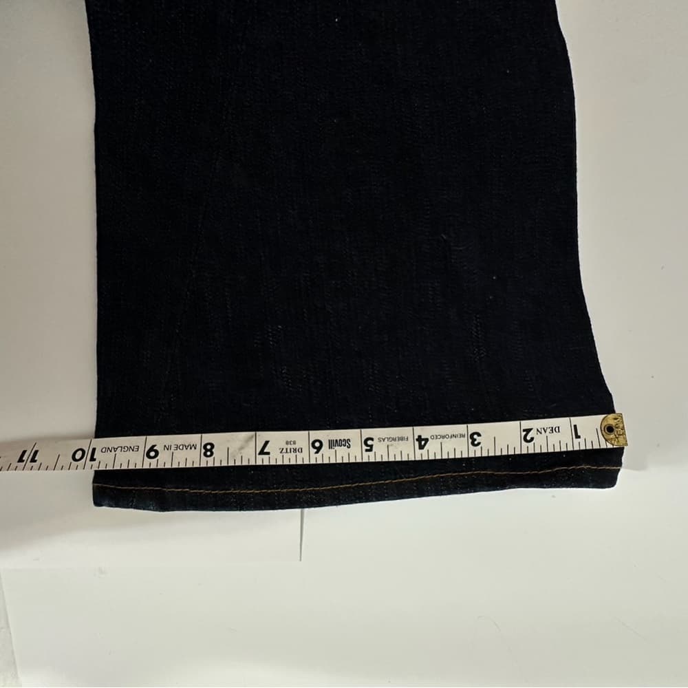 True Religion Vintage Y2K Dark Wash Flare Jeans Women’s 29 Low Rise Logo Pockets - Thumbnail 14