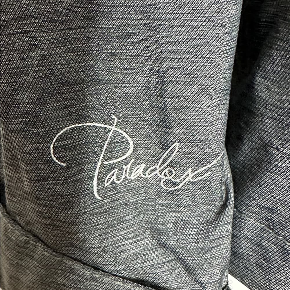 Paradox Gray Lightweight Hooded Windbreaker Jacket Full Zip Outdoor Medium - Thumbnail 6