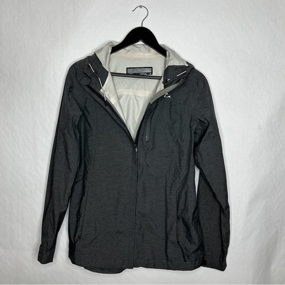 Paradox Gray Lightweight Hooded Windbreaker Jacket Full Zip Outdoor Medium - Thumbnail 9