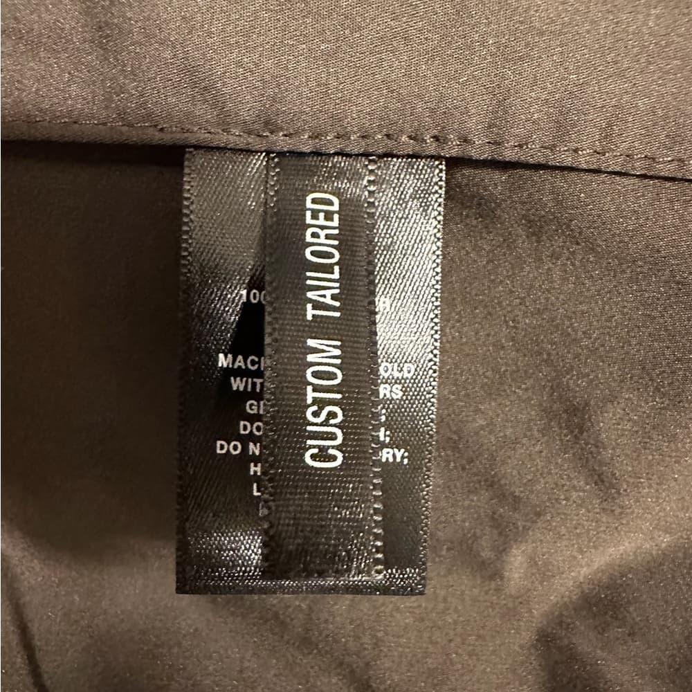 Lafayette 148 New York Olive Green A-Line 3/4 Sleeve Jacket Small Minimalist - Thumbnail 5