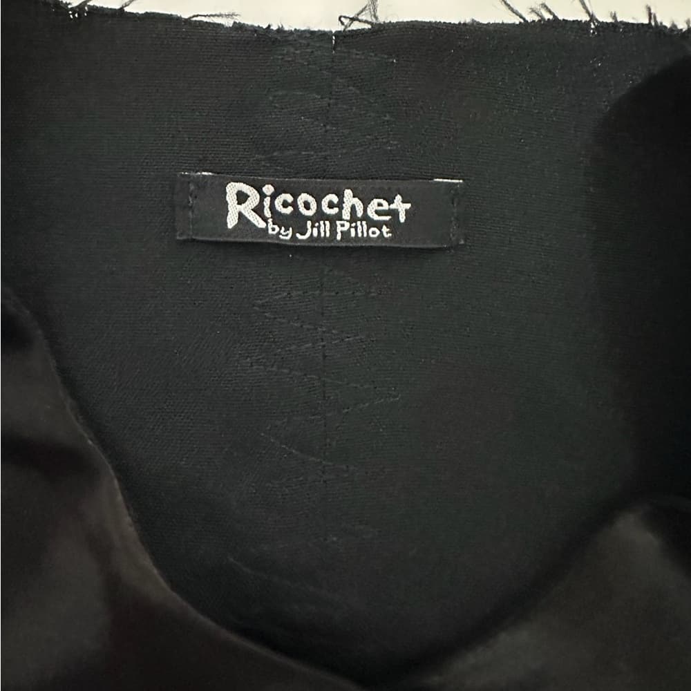 Ricochet By Jill Pillot Avant Garde Patchwork Jacket Blazer See Measurements - Thumbnail 8