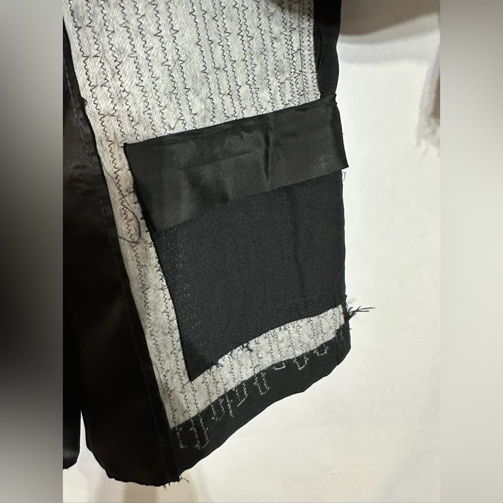Ricochet By Jill Pillot Avant Garde Patchwork Jacket Blazer See Measurements - Thumbnail 5