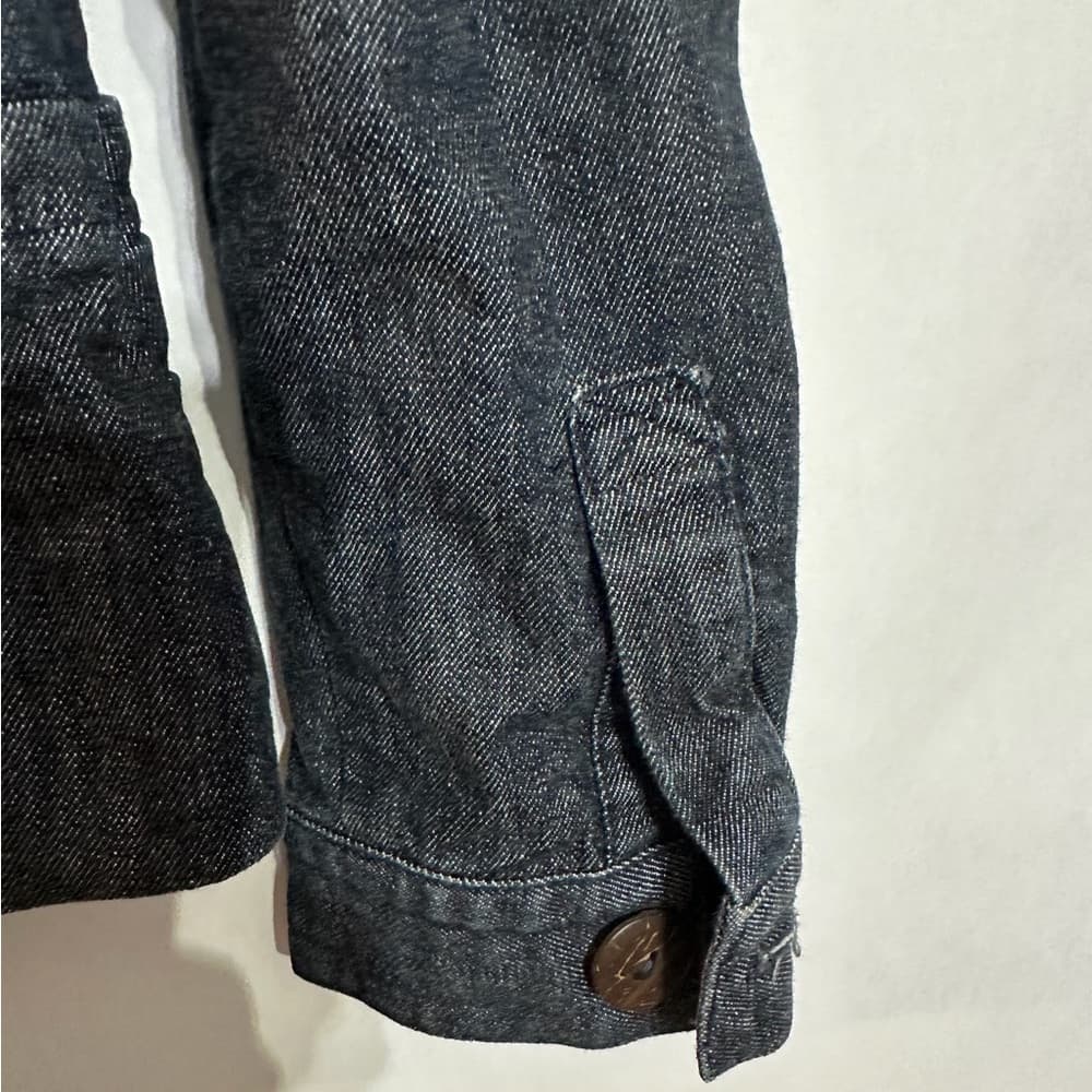 Earl Rutenberg Collection Denim Utility Button Jacket Vintage Small SEE NOTES - Thumbnail 4