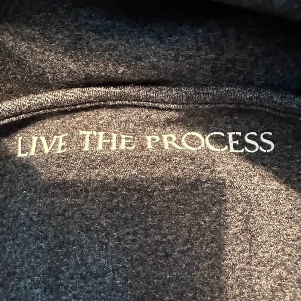Live The Process Heathered Gray Asymmetrical Strap Sports Bra Crop Top Size XS