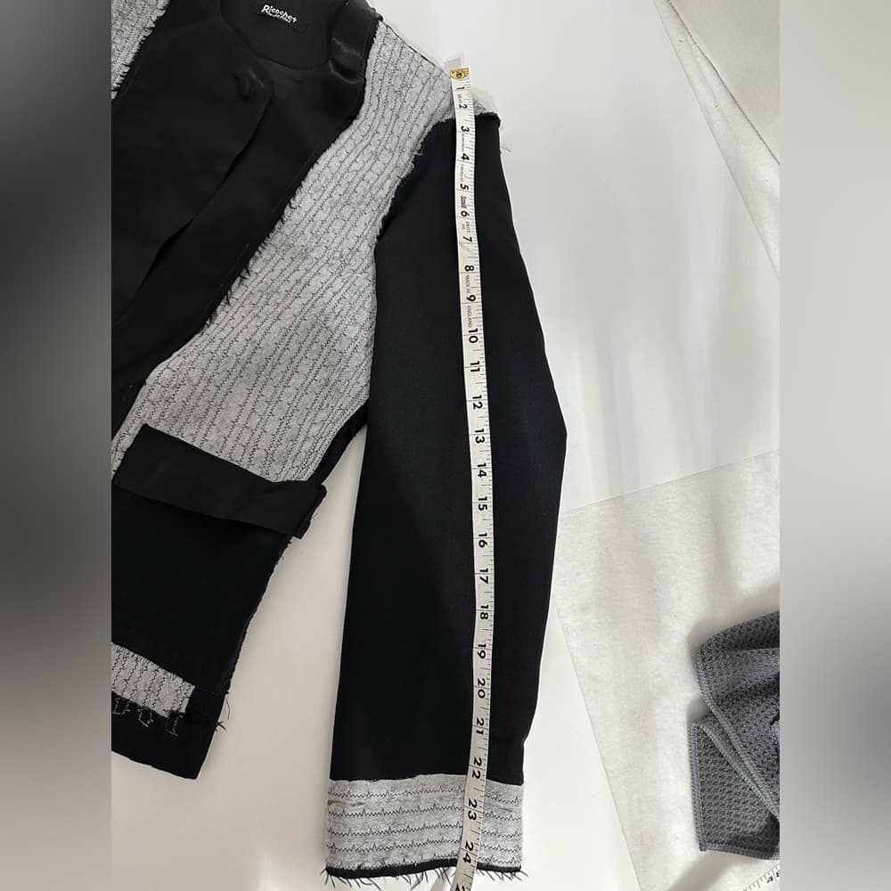 Ricochet By Jill Pillot Avant Garde Patchwork Jacket Blazer See Measurements - Thumbnail 11