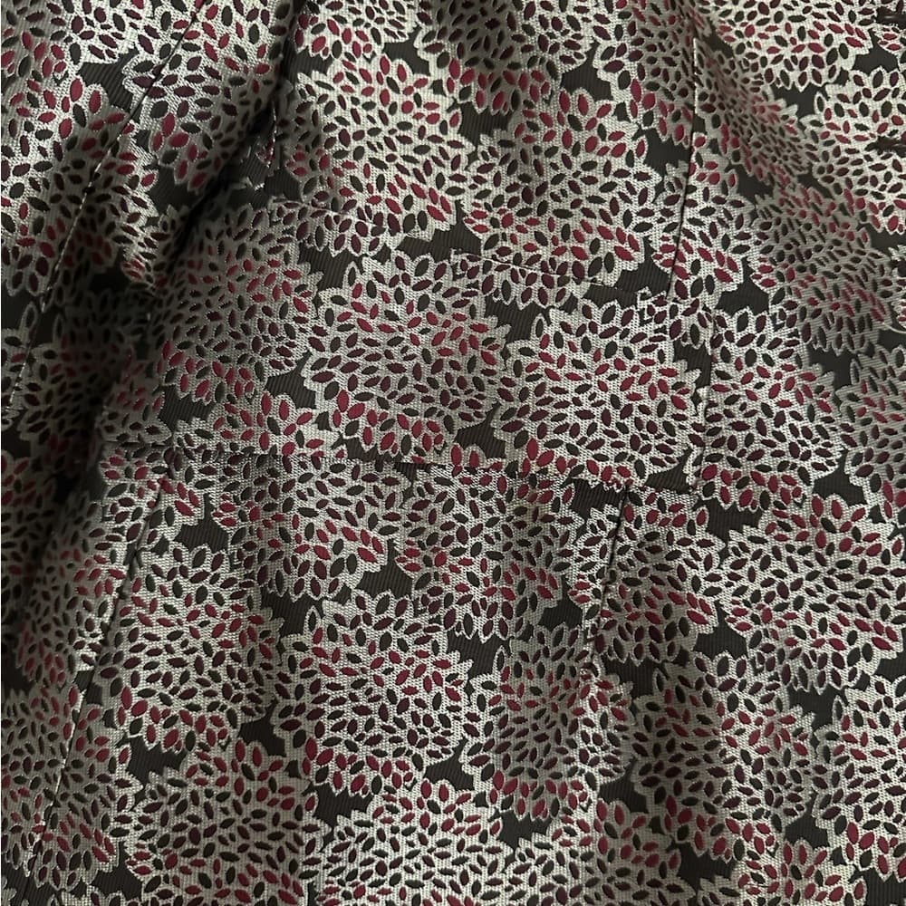ETCETERA Metallic Printed Button Front Blazer Jacket Size 12 - Thumbnail 4