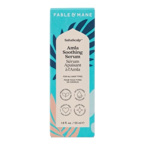NIB Fable & Mane SahaScalp Amla Soothing Serum Full Size 1.8 Fl oz. Luxury Hair - Thumbnail 11
