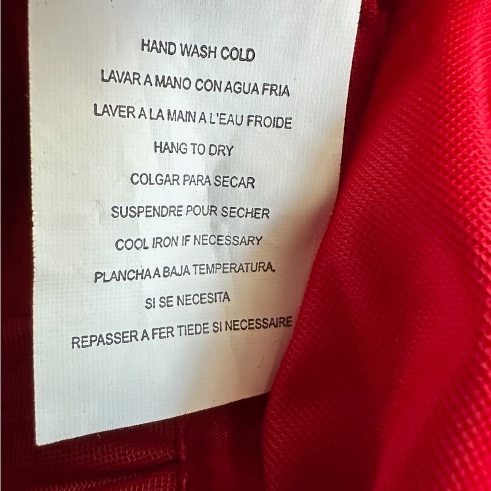 Bebe Red Ruched Strapless Bodycon Y2K Cocktail Party Dress Size Medium - Thumbnail 2