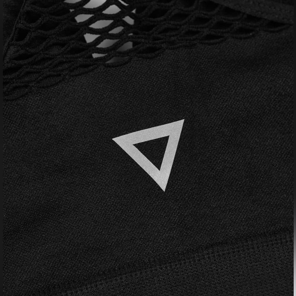 GYMVERSUS London Seamless Mesh Bra Sports bra - Black, Medium - Thumbnail 9