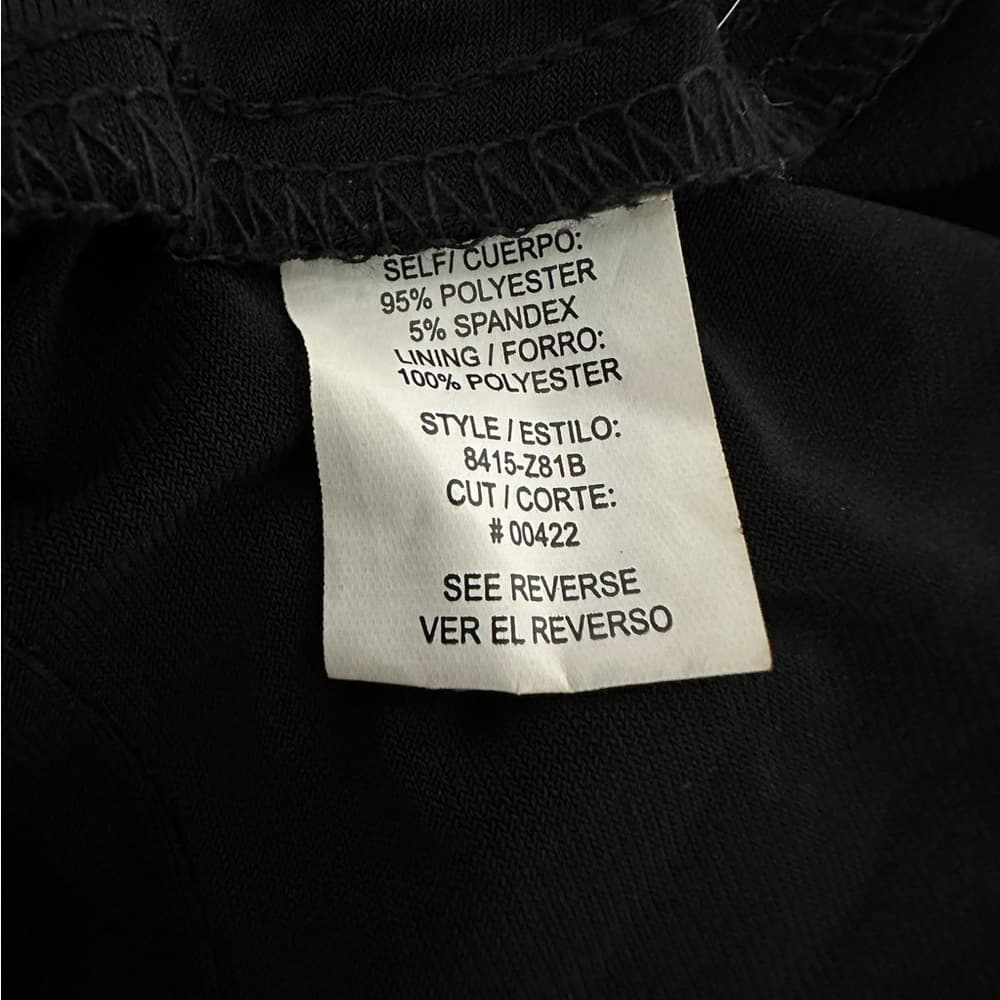 City Triangles Black Tiered Dress with Embellished Racerback Y2K Size Large - Thumbnail 9