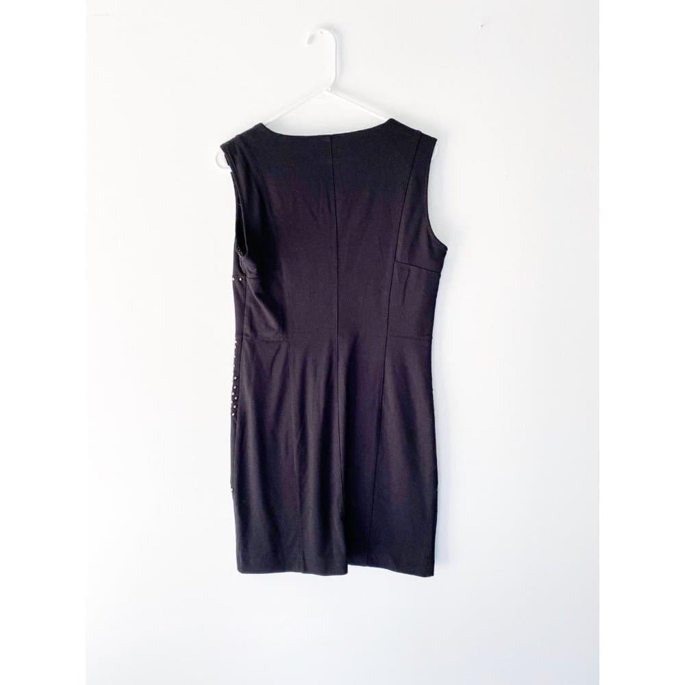 Rock & Republic Black Studded Bodycon Dress Size XS SEE NOTES - Thumbnail 2
