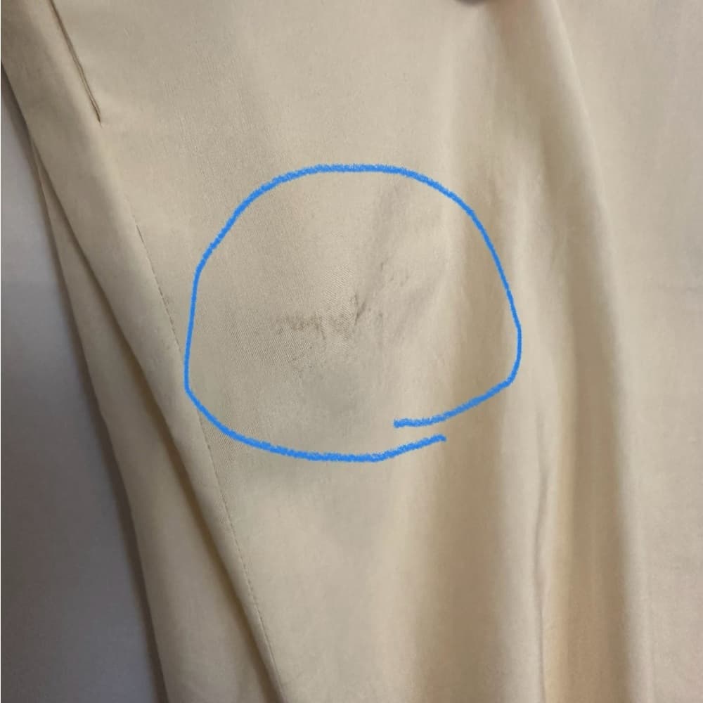 Liz Claiborne Petites 100% Silk Trench Dress Button Front Vintage Size 10P - Thumbnail 7