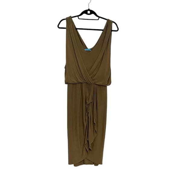 Alice + Olivia Draped Sleeveless Dress Medium SEE NOTES - Thumbnail 17