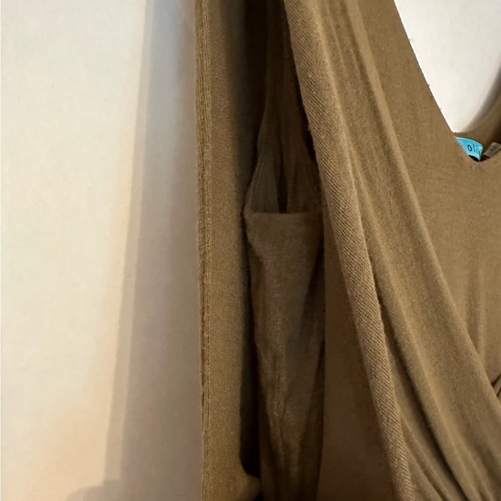 Alice + Olivia Draped Sleeveless Dress Medium SEE NOTES - Thumbnail 4