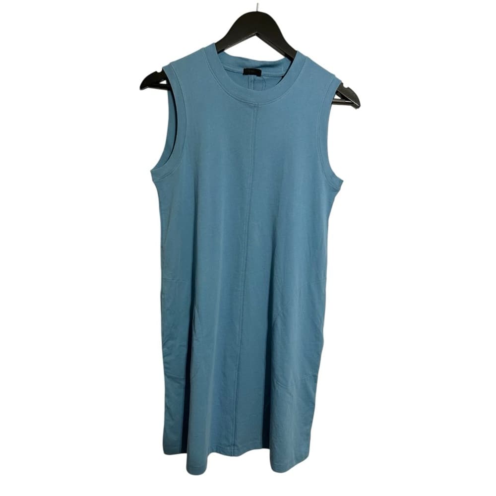 NWT ATM Anthony Thomas Melillo Antique Blue Sleeveless Tank Dress Small Luxury
