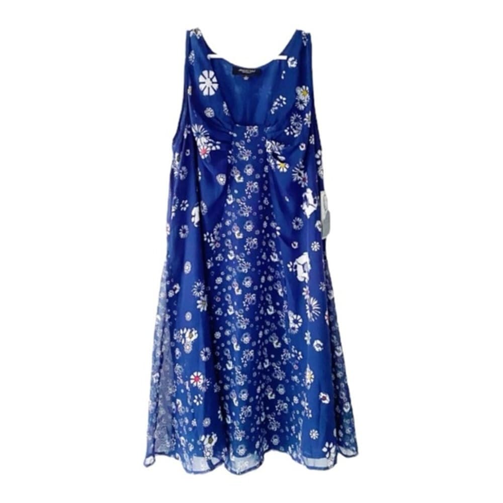 NWT Jason Wu Target Blue Floral A-Line Sleeveless Dress Size Large NO BELT gift - Thumbnail 10