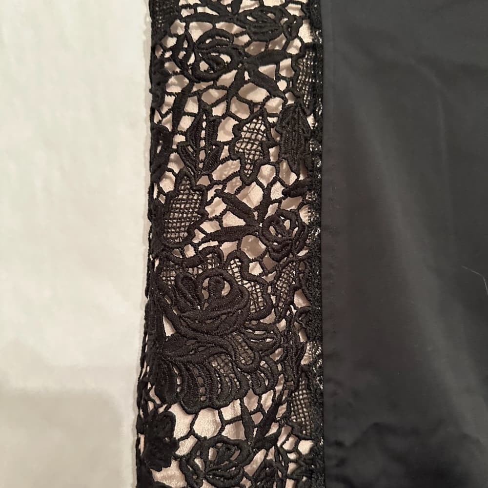 NWOT Nasty Gal Collection Dark Habits Overlay Nude Illusion Lace Size X-Small - Thumbnail 10