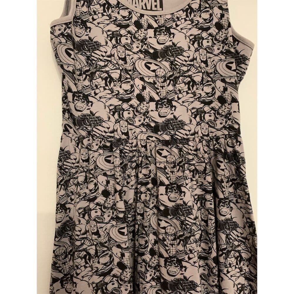Marvel Her Universe S Fit & Flare Mini Dress Avengers Captain America Iron Man - Thumbnail 8