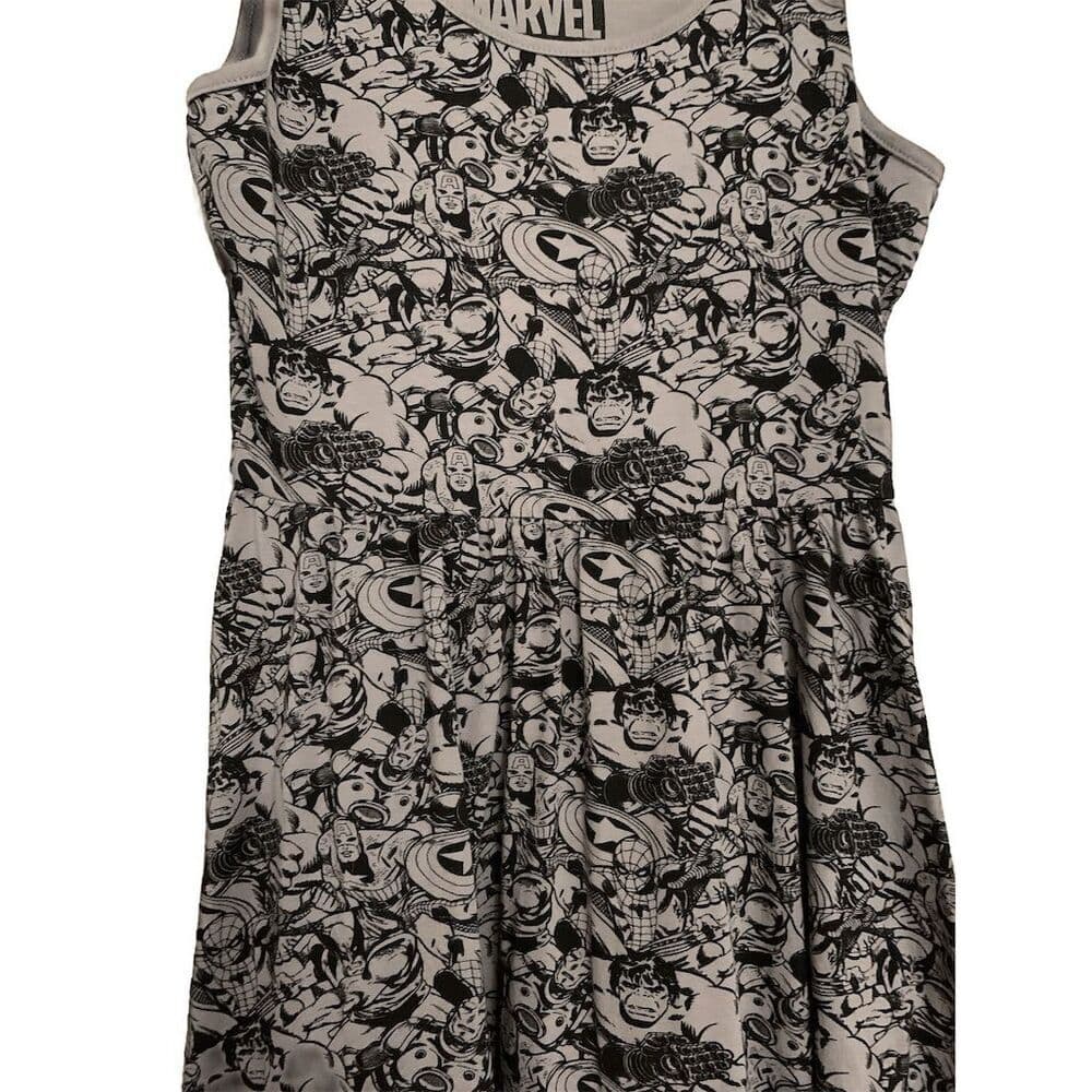 Marvel Her Universe S Fit & Flare Mini Dress Avengers Captain America Iron Man - Thumbnail 4