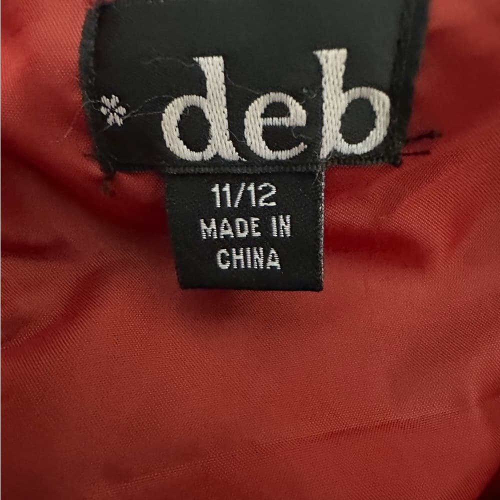 Deb Strapless Red Tulle Corset Dress Lace Up Party Prom Homecoming 11/12 Juniors - Thumbnail 7