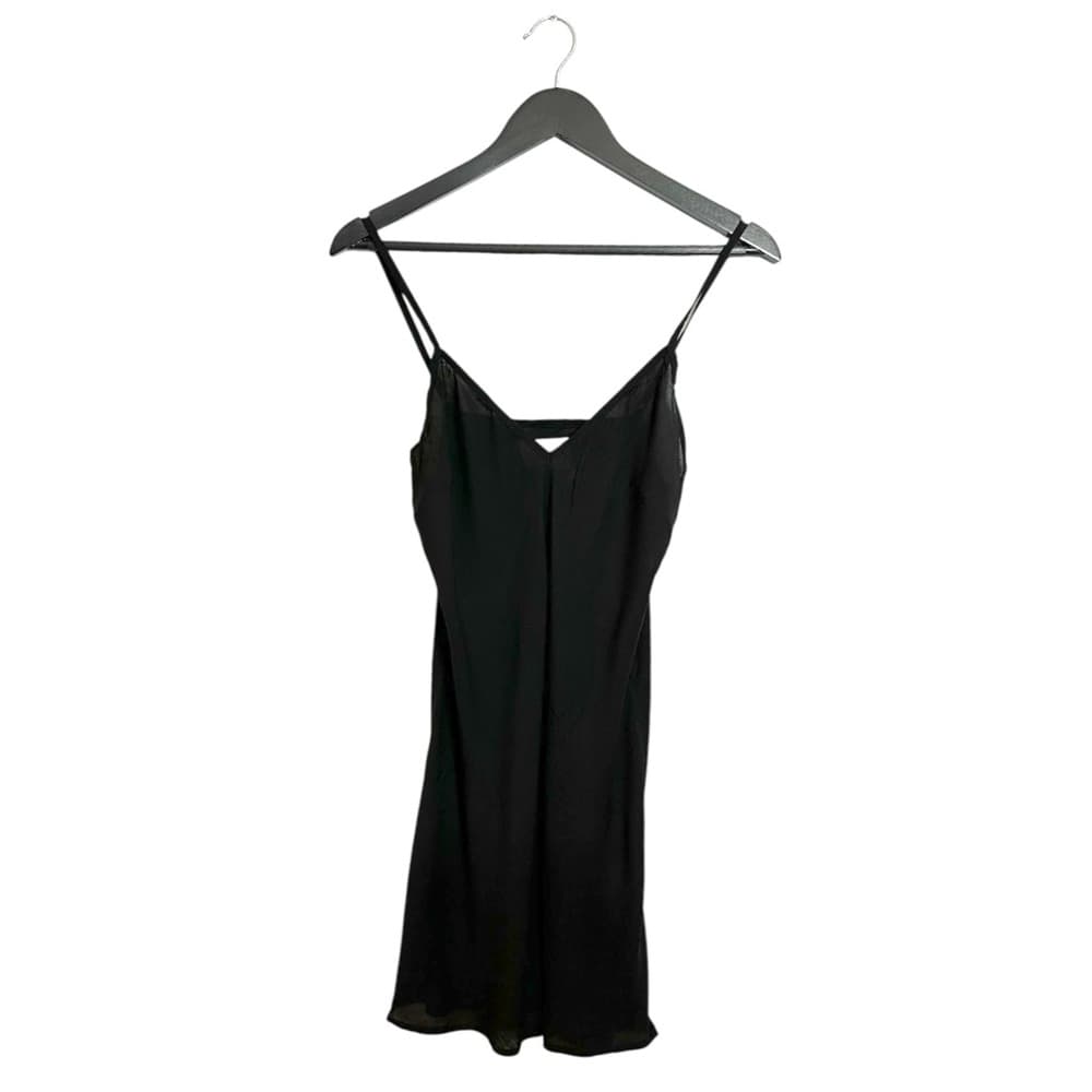 Cleobella Black Strappy Mini Slip Dress Size XS Vampy Minimalist Neutal