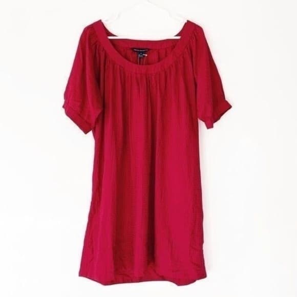 NWT French Connection Pink Babydoll Shift Dress Tunic Barbie Y2K Womens Size 12 - Thumbnail 10