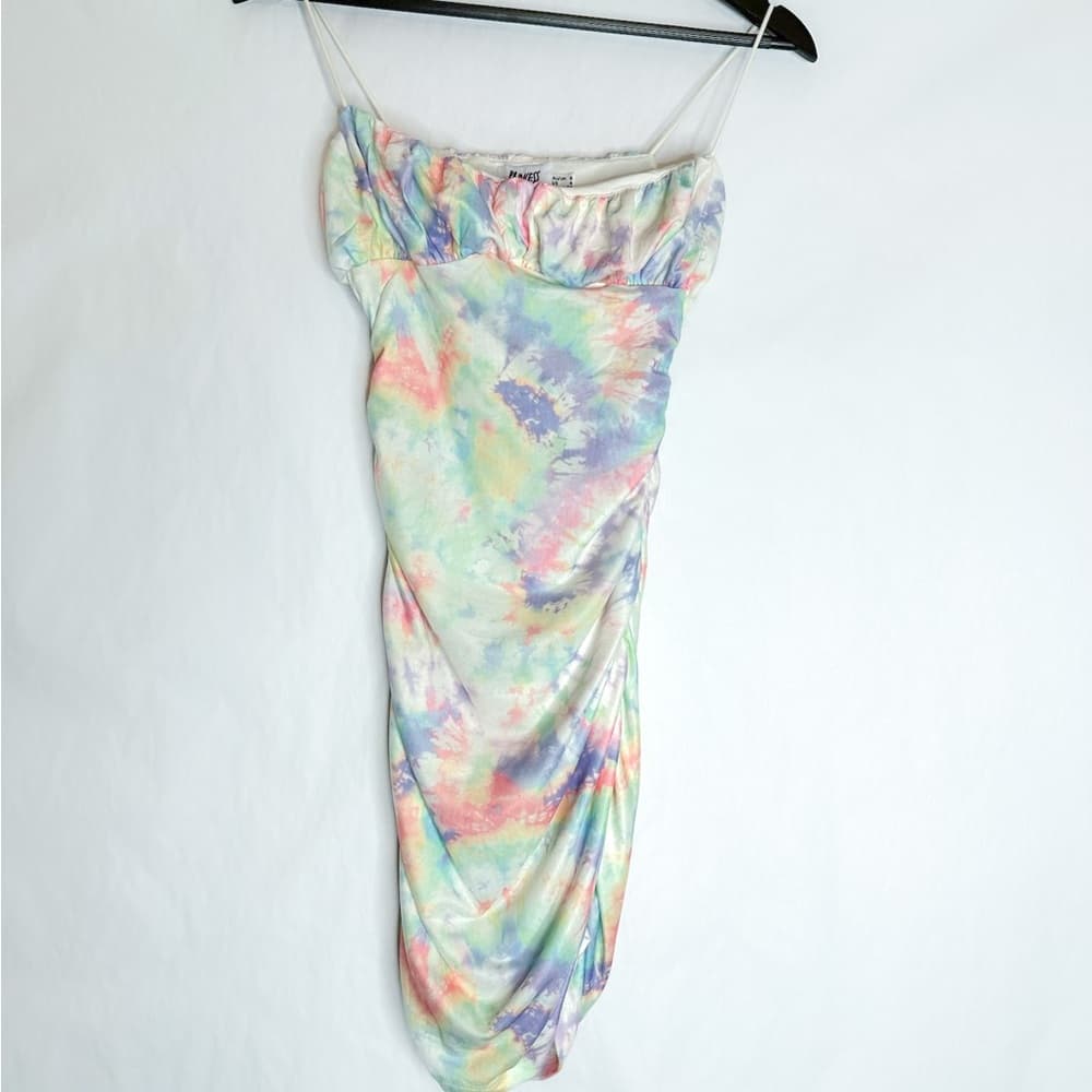 Princess Polly Penney Tie Dye Mini Dress US Size 4 - Thumbnail 15