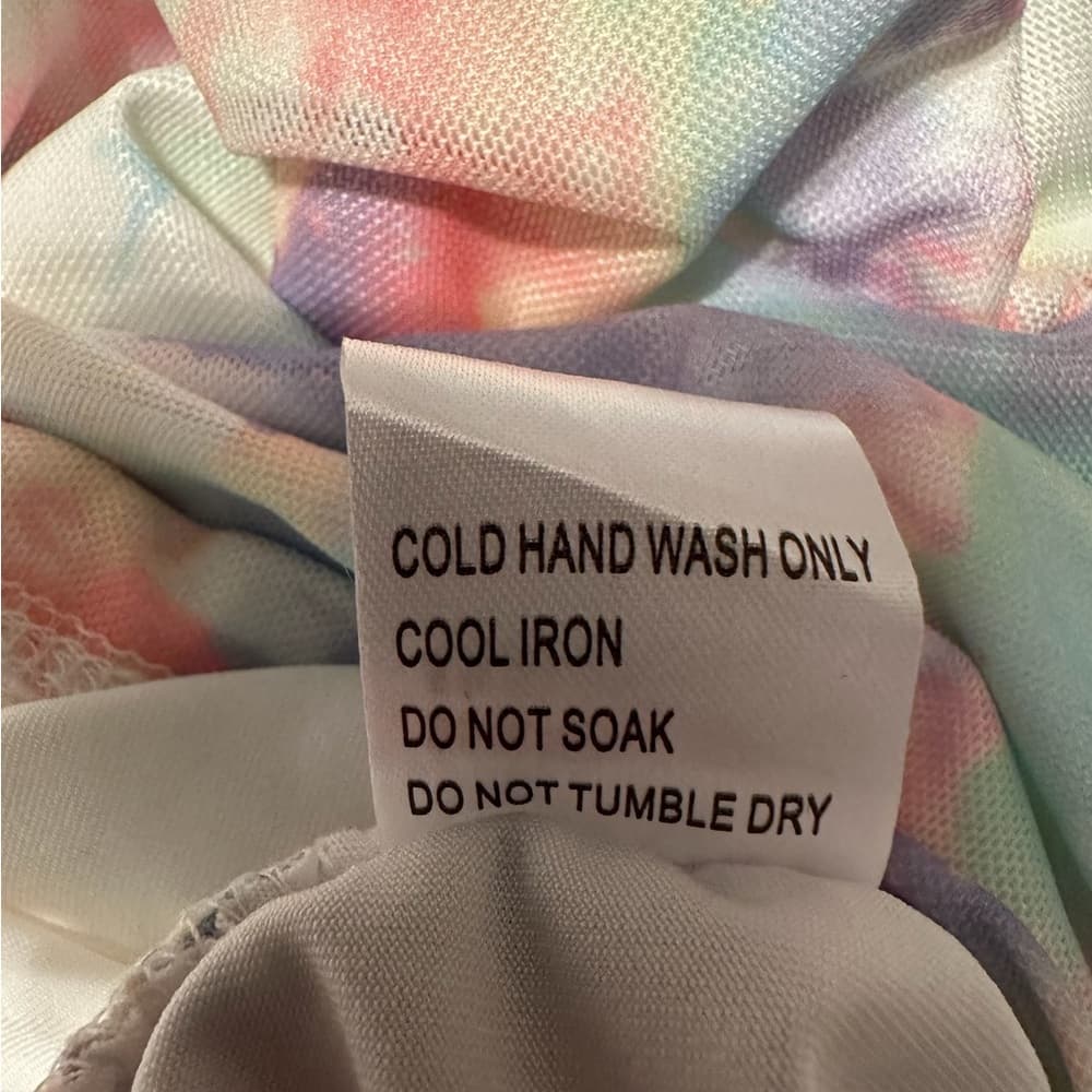 Princess Polly Penney Tie Dye Mini Dress US Size 4 - Thumbnail 8