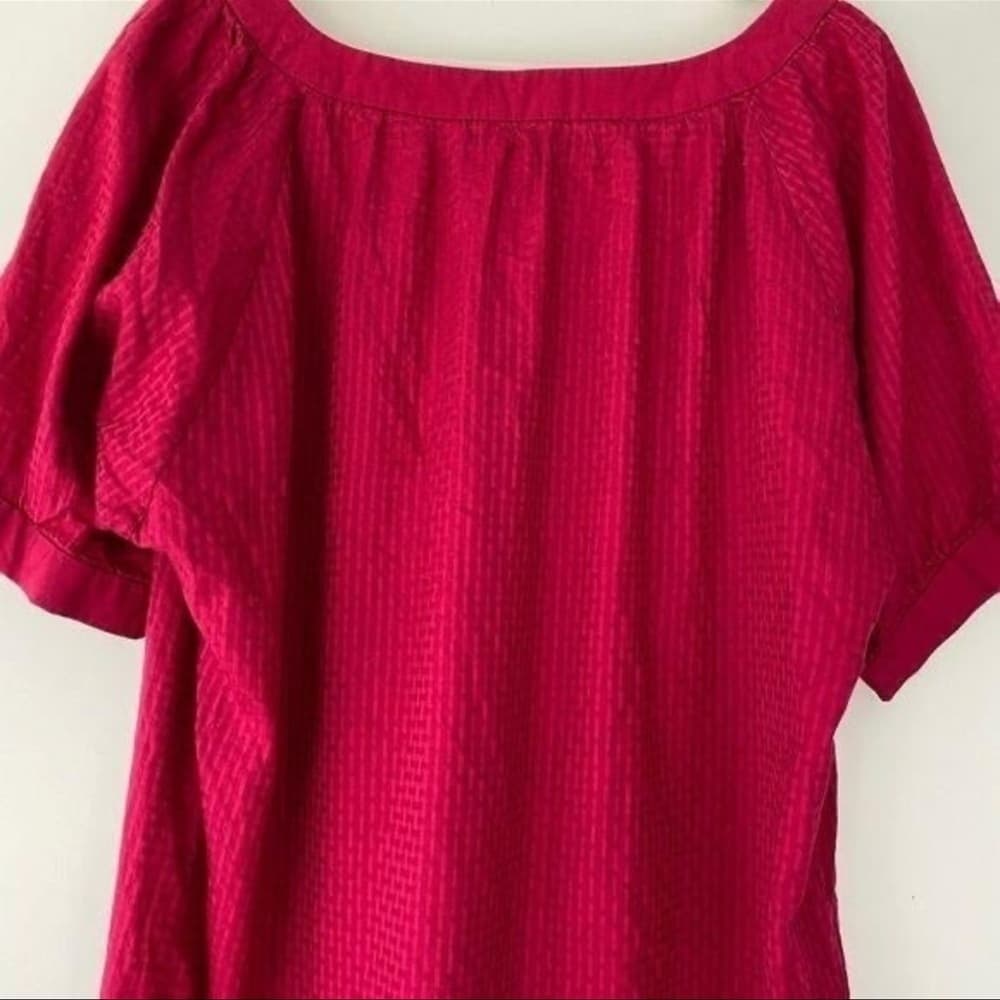 NWT French Connection Pink Babydoll Shift Dress Tunic Barbie Y2K Womens Size 12 - Thumbnail 5